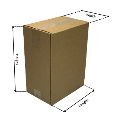 6 Bottle Wine Box (3 X 2) all flaps meet in the middle. Comes with inserts.