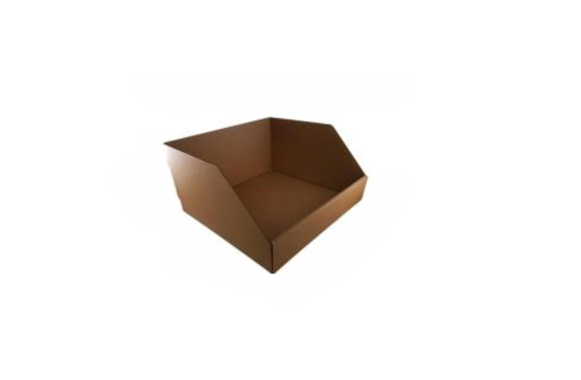 
                  
                    Wide Shelf Pick Box Single SKU 43.5cm Deep from Kebet Packaging in recyclable cardboard
                  
                