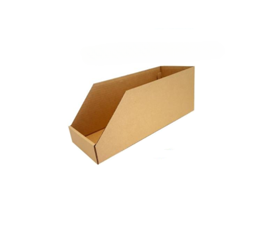 
                  
                    Wide and Shallow Shelf Pick Box 16cm deep from Kebet Packaging in recyclable cardboard
                  
                