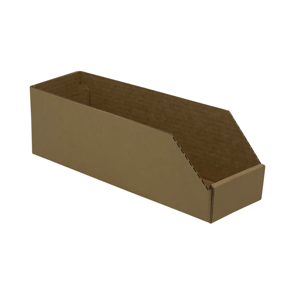 Standard Shelf Pick Box Single SKU 10cm Deep from Kebet Packaging in recyclable cardboard