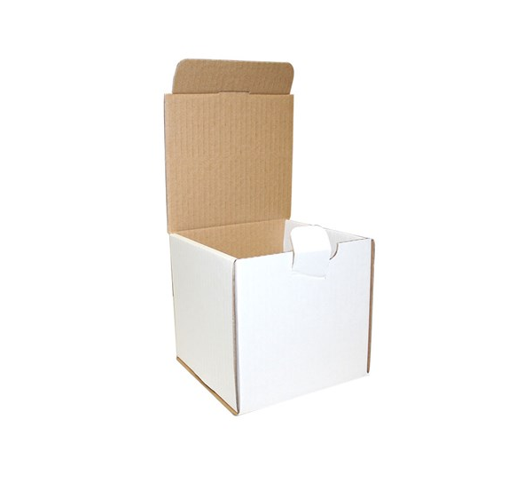 Post Cube 150mm from Kebet Packaging in recyclable cardboard