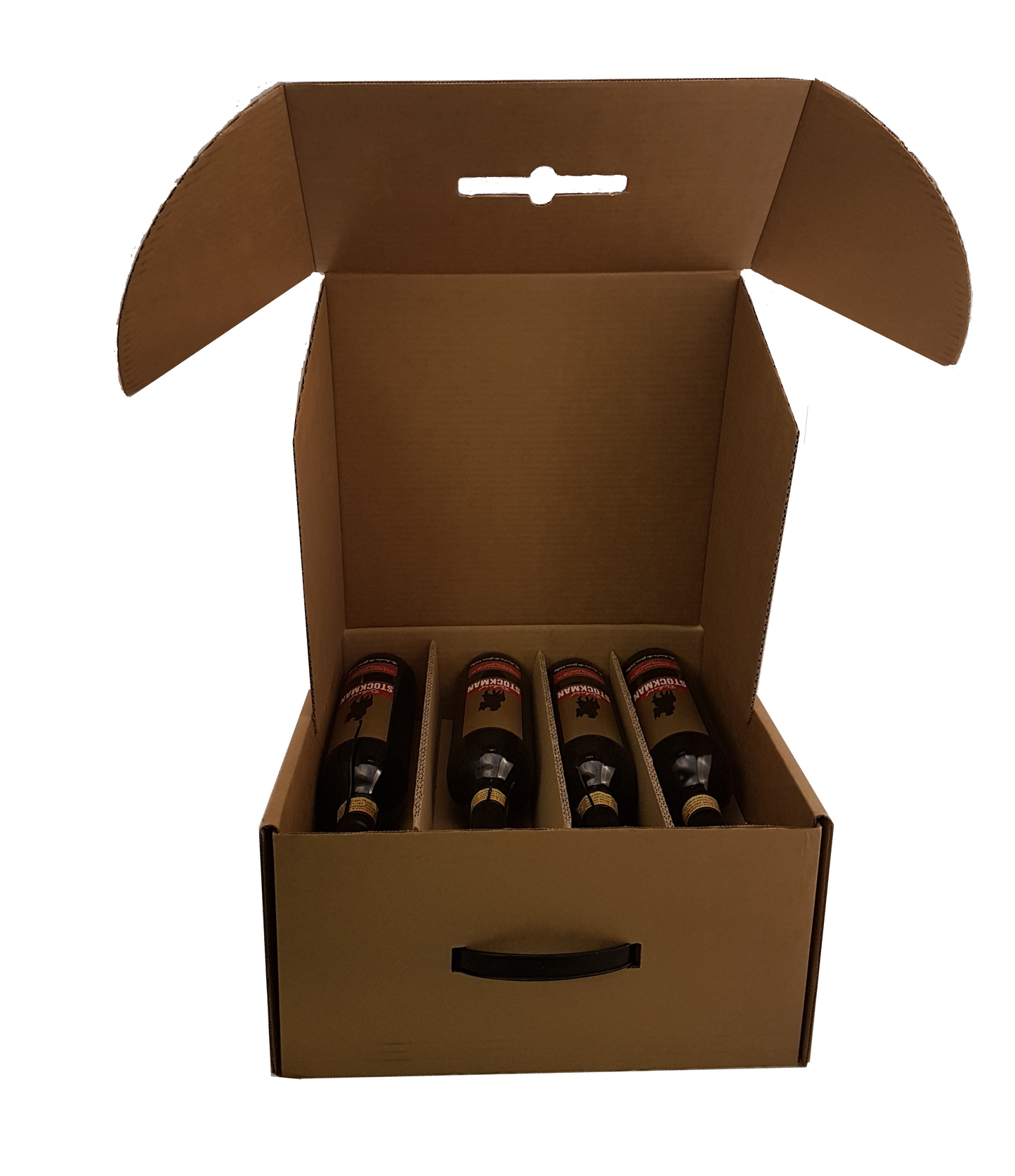 8 bottle cellar door from Kebet Packaging in recyclable cardboard