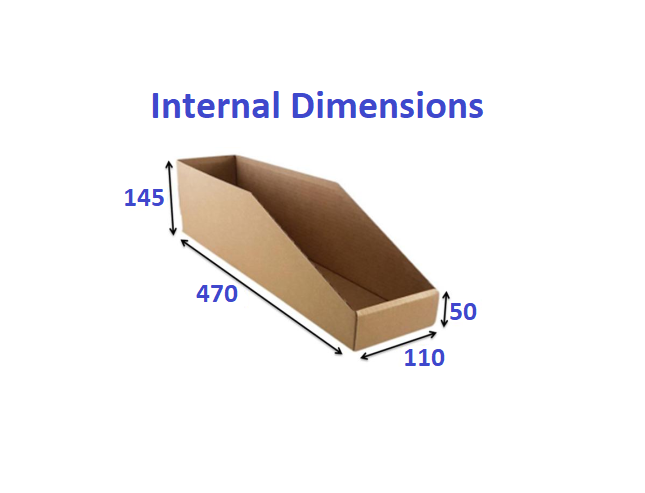 
                  
                    Wide and Shallow Shelf Pick Box 11cm deep from Kebet Packaging in recyclable cardboard
                  
                