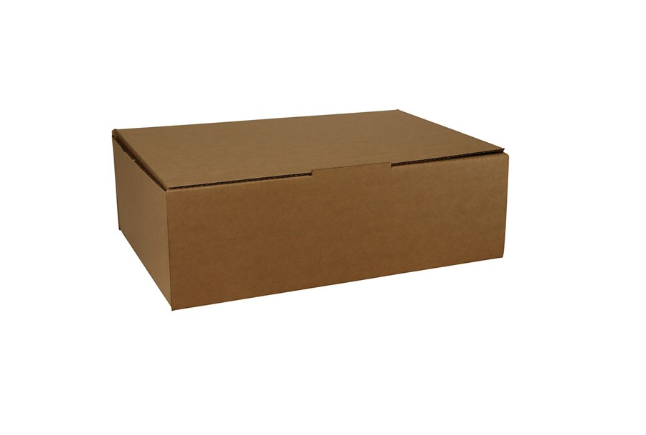 Briefcase Sized Mailing Box from Kebet Packaging in recyclable cardboard