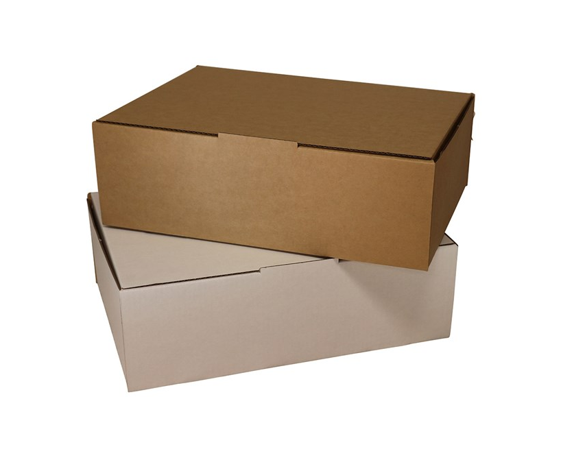 Briefcase Sized Mailing Box from Kebet Packaging in recyclable cardboard