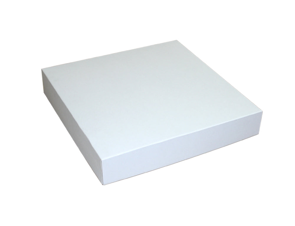 12" LP Storage Box and Lids from Kebet Packaging in recyclable cardboard