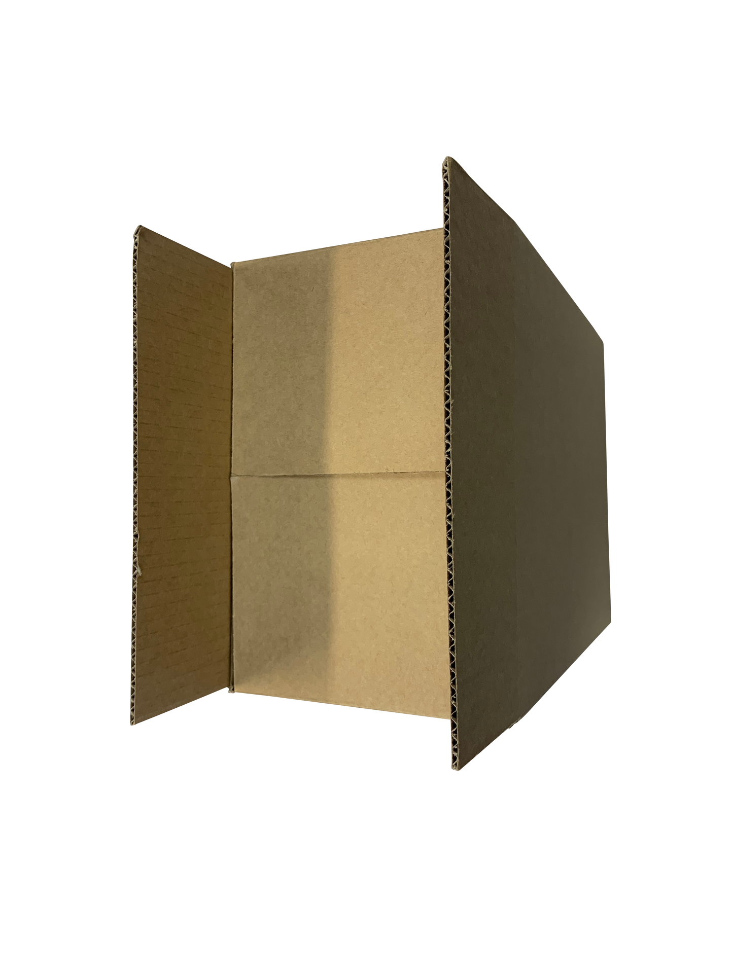 6 Bottle Wine Box (3 X 2) all flaps meet in the middle. Comes with inserts.