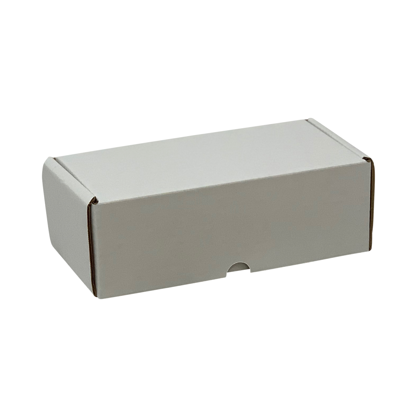 Medium postal box with locking tabs