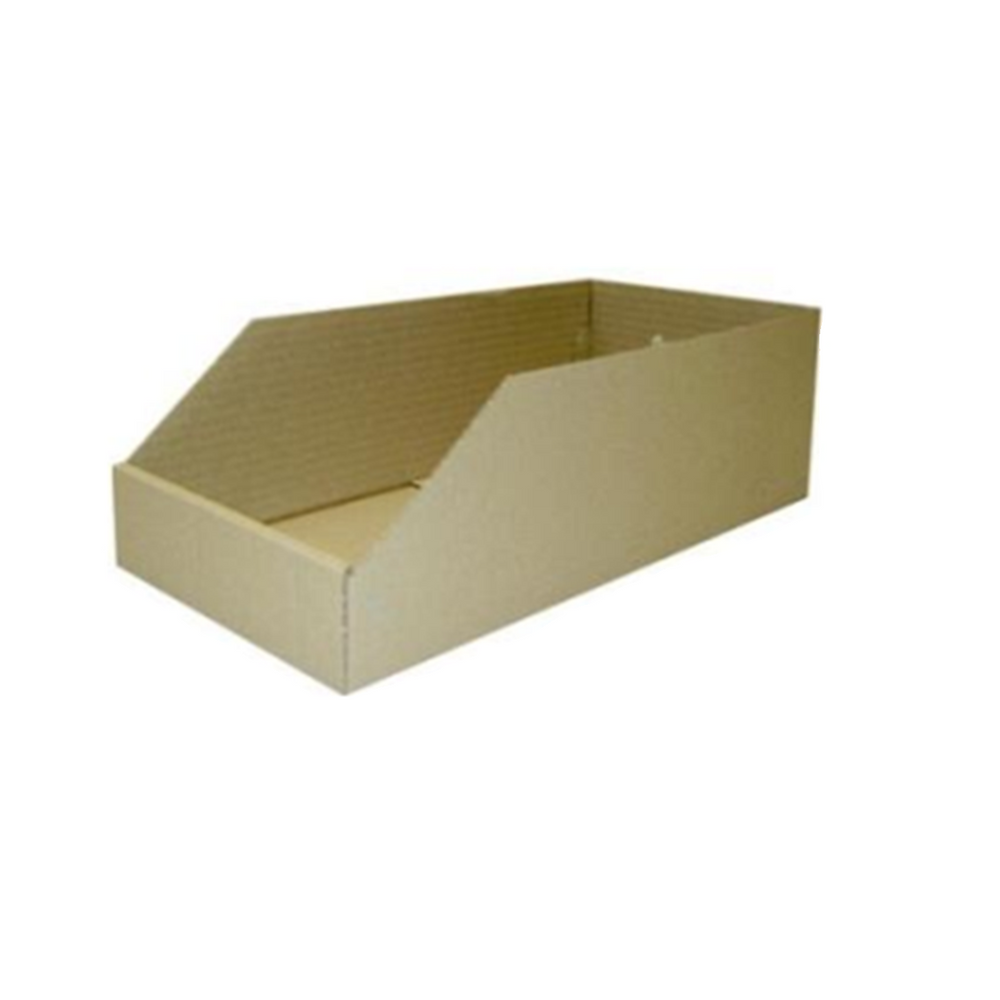 Wide Shelf Pick Box Single SKU 20cm Deep from Kebet Packaging in recyclable cardboard