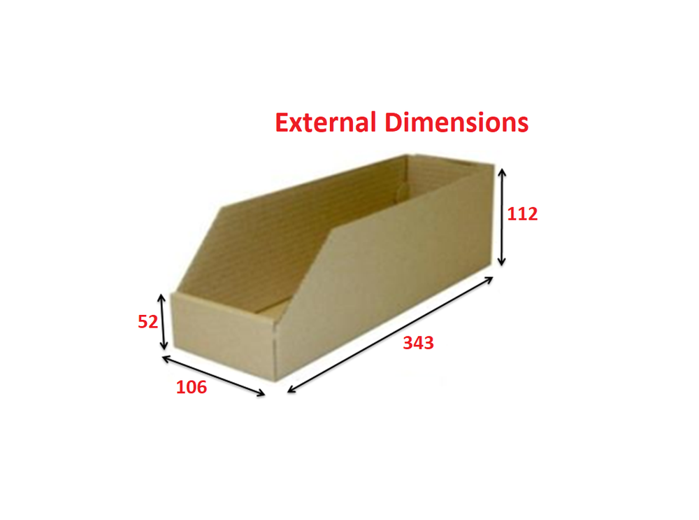 
                  
                    Standard Shelf Pick Box Single SKU 10cm Deep from Kebet Packaging in recyclable cardboard
                  
                