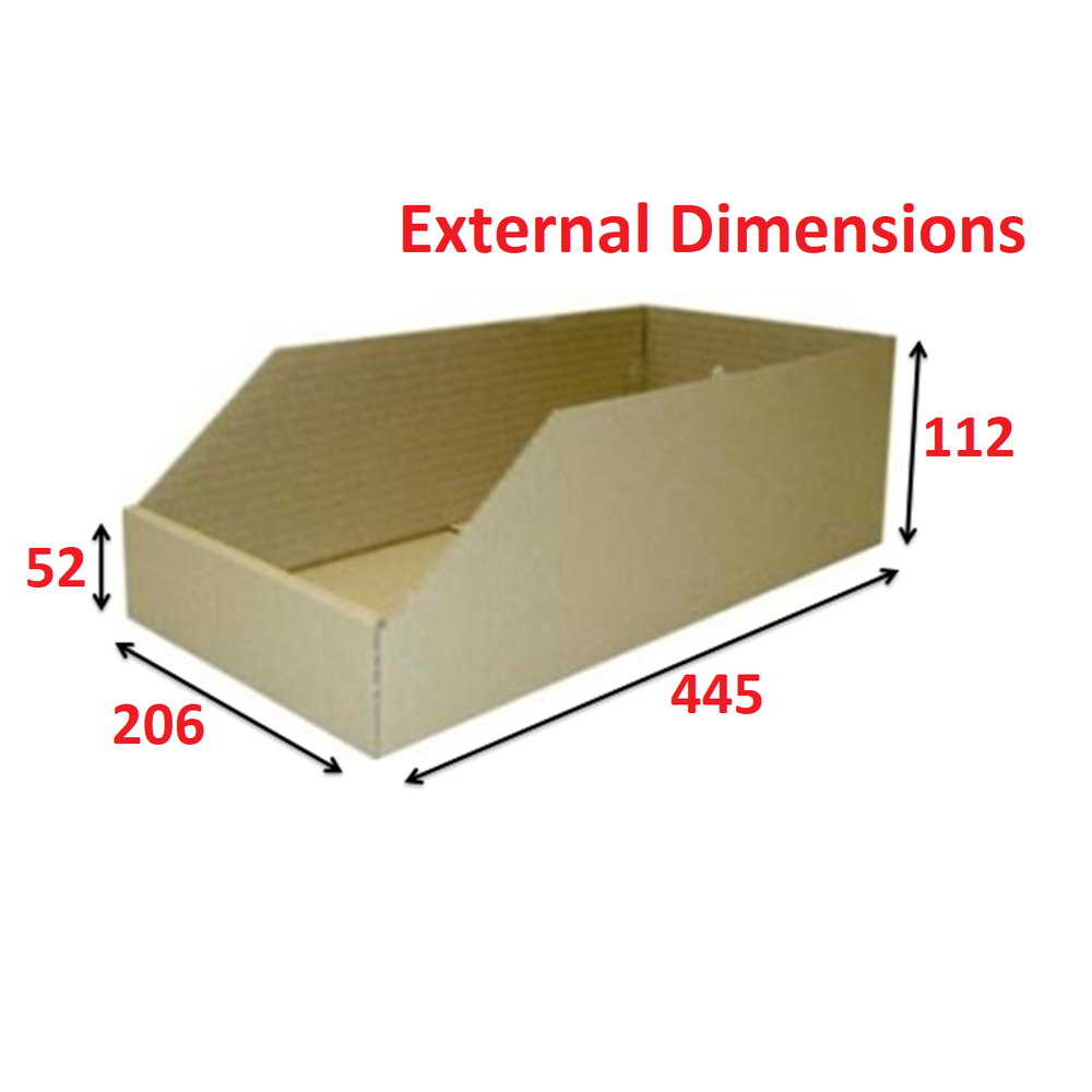 
                  
                    Wide Shelf Pick Box Single SKU 20cm Deep from Kebet Packaging in recyclable cardboard
                  
                