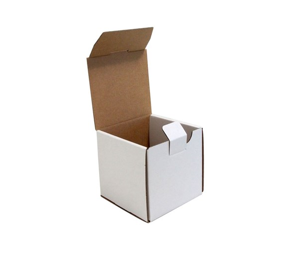 Post Cube 90mm from Kebet Packaging in recyclable cardboard